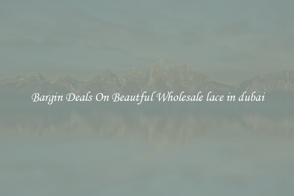 Bargin Deals On Beautful Wholesale lace in dubai